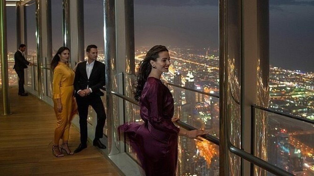 AT THE TOP BURJ KHALIFA 148TH FLOOR