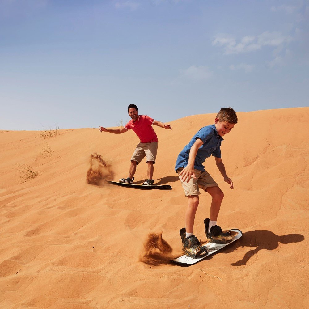 sand boarding morning safari